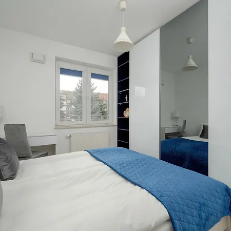 Klimasa White&Blue Apartment With Balcony In Wroclaw By Noclegi Renters Exterior photo