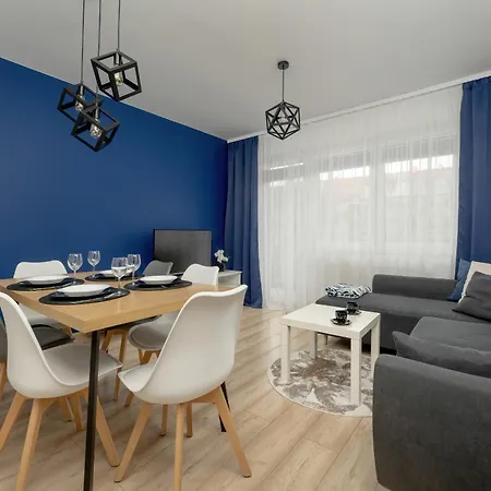 Klimasa White&Blue Apartment With Balcony In Wroclaw By Noclegi Renters Exterior photo
