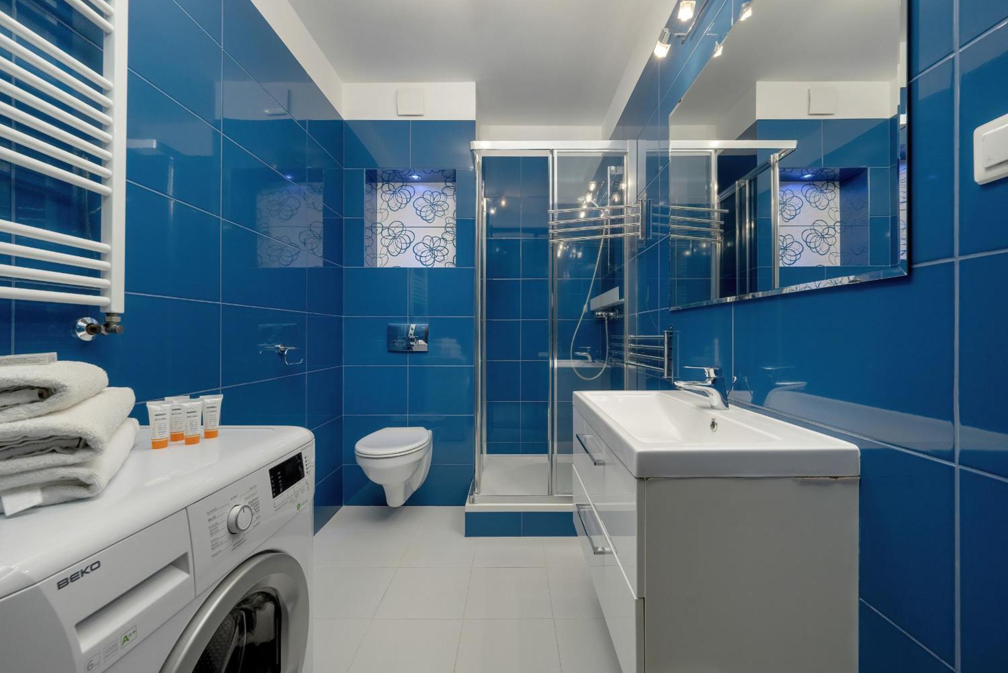 Apartment Klimasa White&blue With Balcony In By Renters *